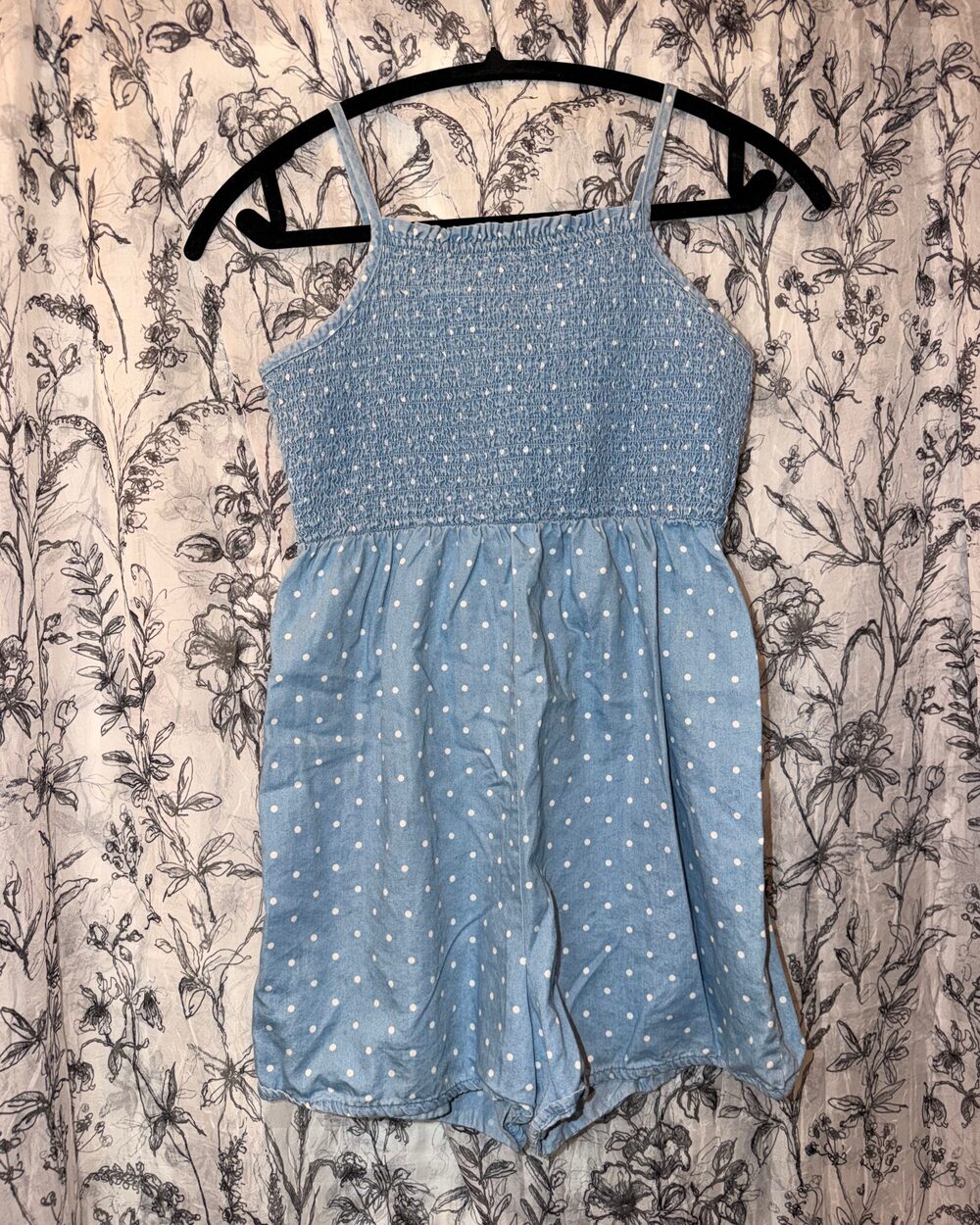 Wonder Nation Girls Smocked Romper